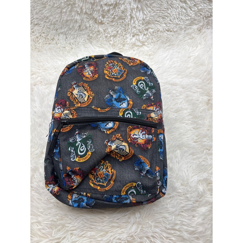 Harry Potter Hogwarts Houses Insulated Mini Backpack Cooler Lunch Bag BioWorld
